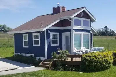 Image de Maison d'hôtes Ocean Bluff Farm, côté ouest, vues sur l'océan, les montagnes et les couchers de soleil!