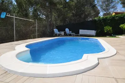 Image de Maison avec piscine, parc naturel du Garraf et près de la plage de Sitges Wifi Gratuit