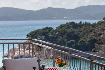 Image de Confort Mer belle vue sur la mer Appartement avec Balcon, Terrasse et Priv Parking
