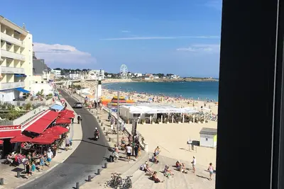 Image de Vue mer, au bord de la grande plage