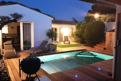 Image de Maison classé 3 étoile *** tout confort avec piscine chauffée (8\/10 personnes)
