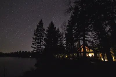 Image de Explorez le parc des Glaciers depuis le Flathead River-front, la cabine pour chiens.
