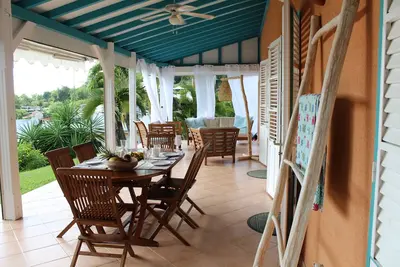 Image de Villa luxe Martinique Anse à l'Ane piscine vue mer exceptionnelle