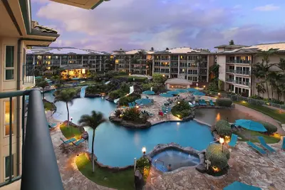 Image de H404 - Dernier étage Penthouse Oceanfront ** Ac ** Piscine et restaurant du complexe
