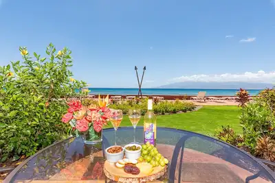 Makani Sands # 107 1brm Beachfront condo à West Maui