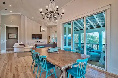 Image de \"Sea Glass\" 2 Master Suites. Ascenseur. Grill à gaz. Vélos. Vues sur le golfe de la cime des arbres!