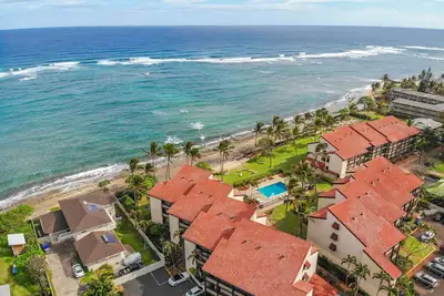Image de Kapaa Shore Resort # 106, Oceanfront, King Bed, Ground Floor, Comp wifi & pkg.