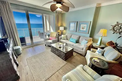 Image de Fabuleux 2 Br Condo - Gulf Front avec Gratuit Beach Service! ! Nouveau carrelage!