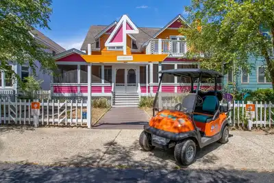 Image de 7 chambres 6 salles de bain pour 20 + 4 personnes dans la maison d'hôtes + voiturette de golf + équipements du complexe