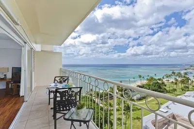Image de Remodeled! Oceanview 1 chambre à coucher, cuisine, laveuse / sécheuse, A / C, WiFi, 4 personnes.