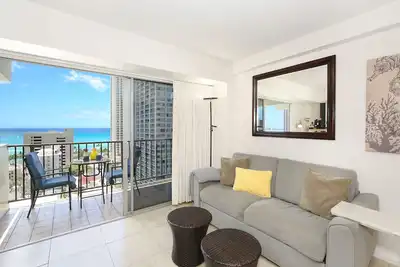 Image de Ocean View Lanai et un facile 5-10 min. marcher jusqu'Ă la plage! Pour 4 personnes.