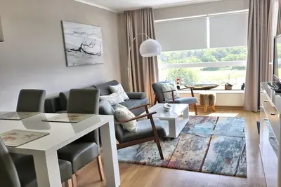 Image de Envoyer appartement au meilleur emplacement Ă 150m de Plage, WiFi gratuit, grande piscine, sauna