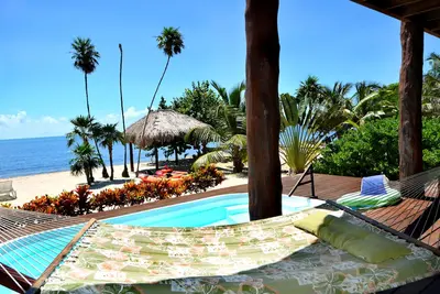 Image de Parfait privée des Caraïbes front de mer Villa de luxe avec piscine