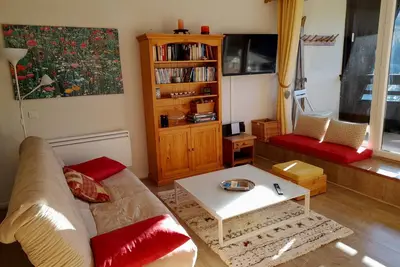 Image de Aux Pieds Des Pistes Beau et Grand T3 55 m2 Wifi Balcon Sud Wc Et Sdb Separes
