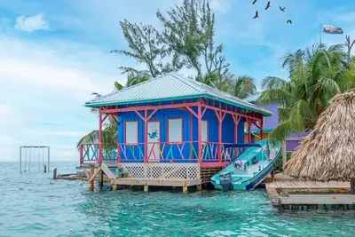 Blue Marlin Cabana at King Lewey Island Resort, Placencia Cayes, Belize