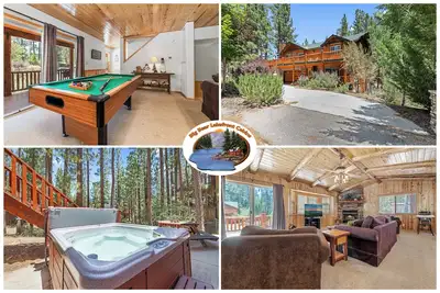 Image de 5 ÉTOILES! Belle Jacuzzi privé. Salle de jeux à proximité du golf, Lac, Village
