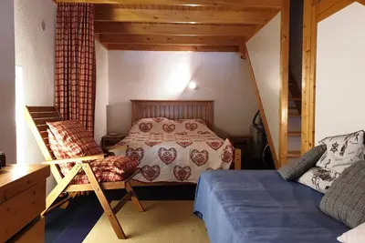 Image de Triplex Ski-in Ski-out Arc 1800 - juste au-dessus de l'élévateur à bulles principal