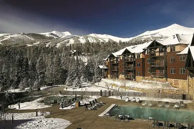 Image de Breckenridge à Noël, Grand Timber Lodge, Ski in / ski out, 23-30 déc. 2017