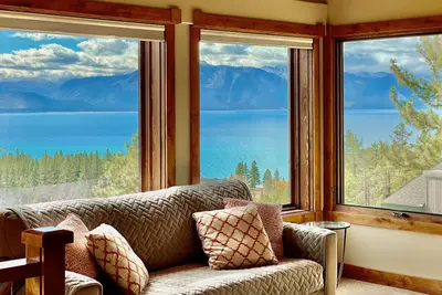 Image de Climatisé Location de luxe moderne w \/ Heavenly & Lake Tahoe Vues + Hot Tub (P