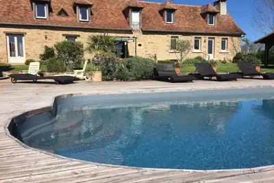 Image de Maison de campagne avec piscine 14 personnes