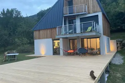 Image de Chalet moderne et confortable avec vue imprenable dans les Pyrénées ariégeoises