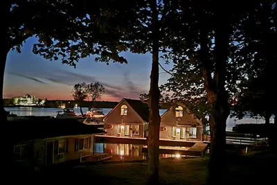 Image de C'est un chalet flottant!
