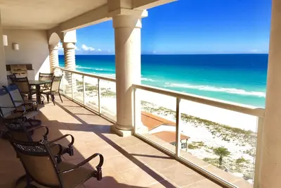 Image de Vue spectaculaire sur Gulf & Bay, chaises de plage / parasol / paddleboard Lazy Days gratuites