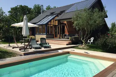 Image de Le Cabanon Breton - Ecogîte avec Piscine près de Saint-Malo, Mont-St-Michel