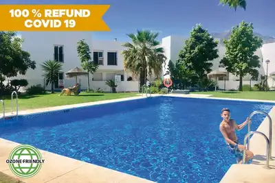 Image de Casa Claudia désinfectée: luxueuse, 3 chambres à coucher, 4 piscines, Wifi, Ac