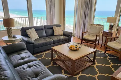 Image de Gulf Crest 3 chambres; Enrouler autour du balcon; Service de plage inclus