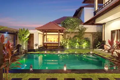 Image de Villa spacieuse avec 2 chambres et piscine, 8 personnes - 5 minutes de la plage