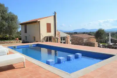 Image de Peut Susacasa, Santa Margalida, Majorque. Maison entière avec piscine privée.