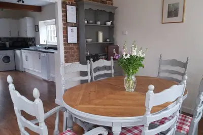 Barley cottage, (greniers à grains) dans une ancienne grange convertie Chiddingly, lewes