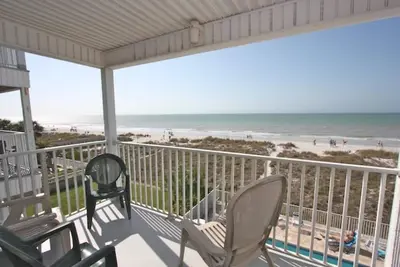 Image de Front de mer, ascenseur privé, Wi-Fi et câble gratuits, piscine, barbecue, W / D, parking couvert - Sea Isles #M