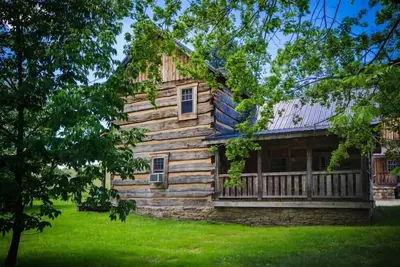 Image de Cabine Orndorff d'Ovr-Cabine Authentique, Primitive & confortable dans les Montagnes De Pa! !