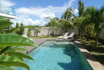 Image de Villa Soleil, Grande villa neuve à deux pas du lagon