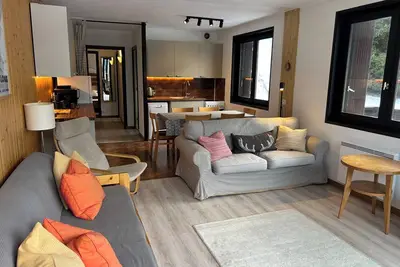 Image de Large 1 bedroom apartment with fantastic alpine views centrally located