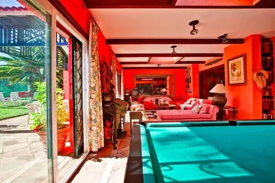 Image de Maison de luxe sur le golf avec paddle-tennis-tennis et vue sur le mont Teide