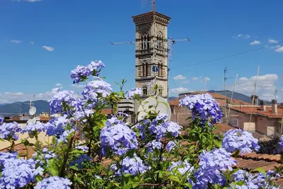 Le toit-terrasse donnant sur la cathédrale (seulement 20 min de Florence)