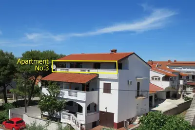 Image de Apartmani Gloria -Leon, situation idéale, grand appartement avec terrasse 50m2 et vue mer