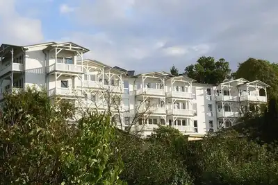 Image de Vacances dans la mer Baltique avec vue sur la mer dans un emplacement privilégié à Göhren sur Rügen