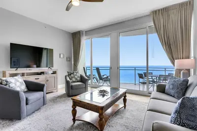 Image de 2304 - 2b / 2 Bain avec des cailloux - Gulf Front Balcony - Salon face au golfe