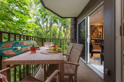 Image de Spectacular Beachfront Complex # 201 Vue sur le jardin / Ac central