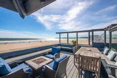 Image de Le \"Whale House\" situé sur la plage