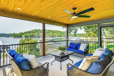 Image de Accueil Lakefront Sunrise Beach w / Dock et toboggan!