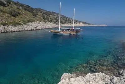 Image de Croisière privée en équipage bleu à Kas-Kekova