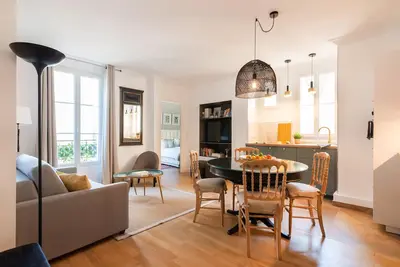 Image de 100% légal Marais 2br / 2ba avec Ac, jusqu'à 6 invités