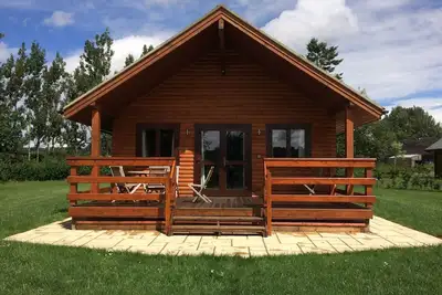 Image de Chalet de style scandinave dans une ferme en activité au cœur du Wiltshire