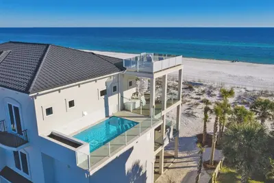 Image de Luxe Six Chambre, 6. 5 salles de bain Gulf Front Home sur la magnifique plage de Pensacola!