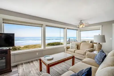 Image de Oceanfront, maison chien-friendly parfait pour un voyage de plage en famille!